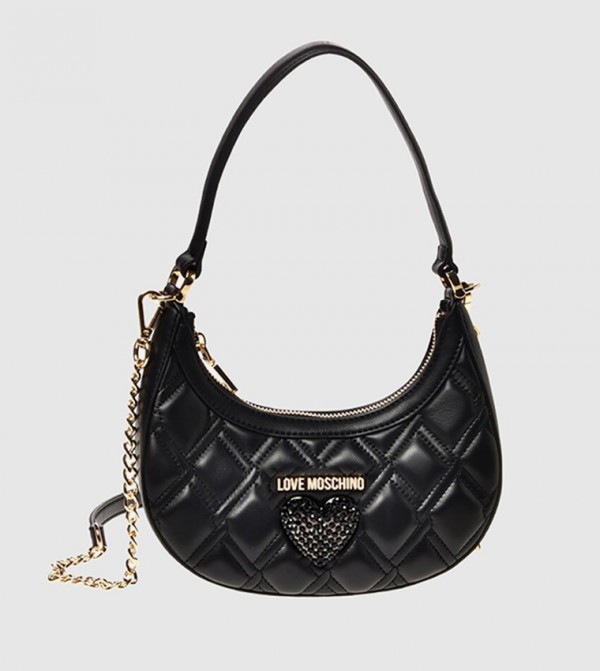 QUEEN Quilted Hobo Bag