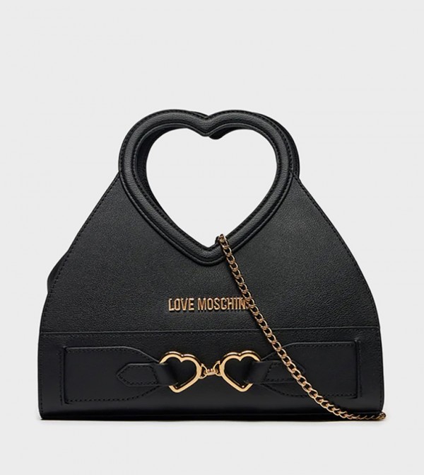 LOVER Metal Accent Handheld Bag