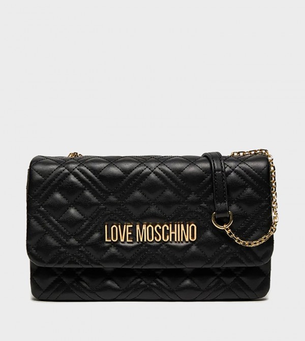Quilted Flap Shoulder Bag