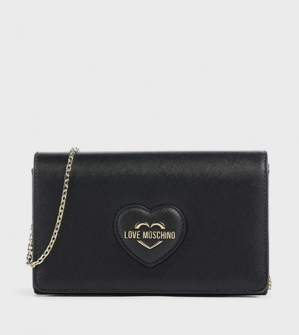 Monotype Flap Shoulder Bag