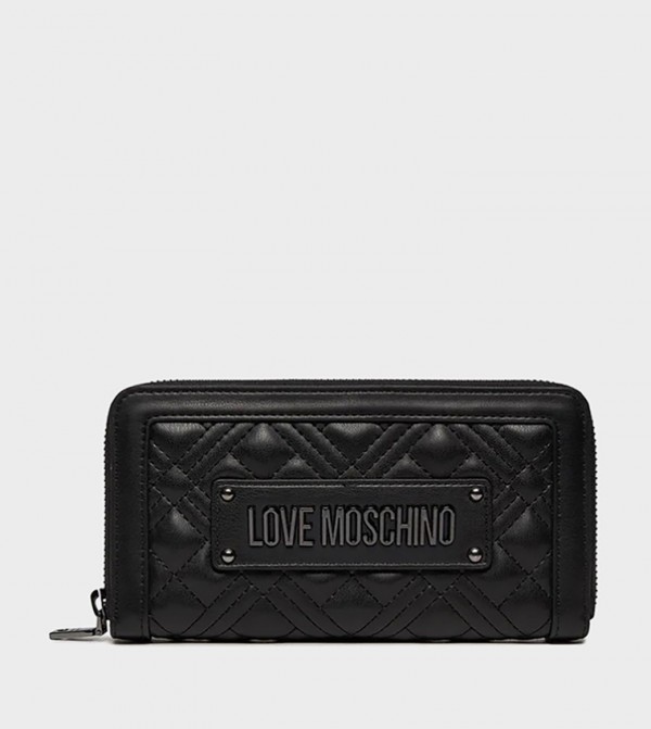 Quilted Zip-Around Wallet