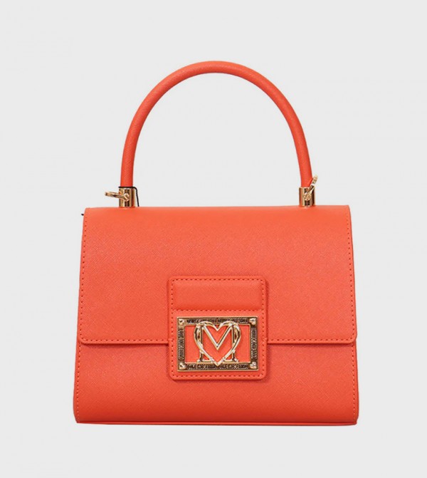 Monogram Flap Top-Handle Bag
