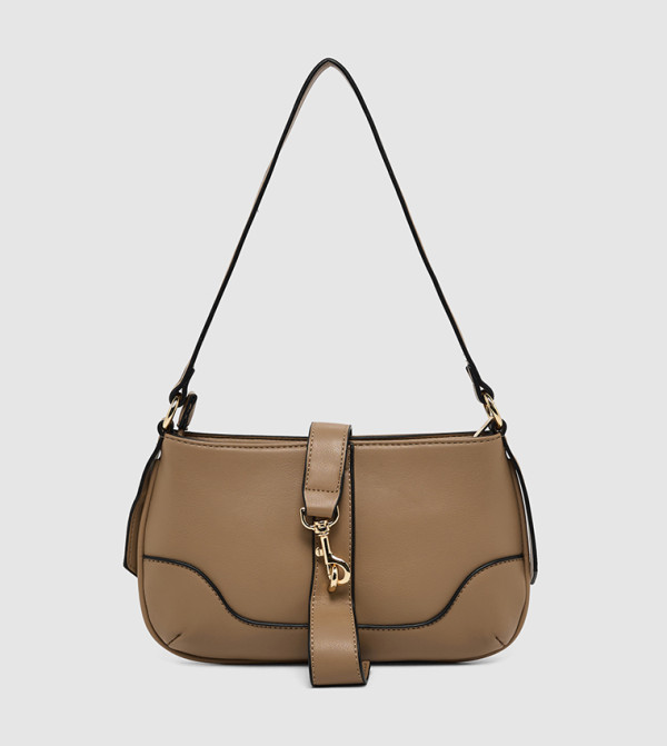 Textured Shoulder Bag