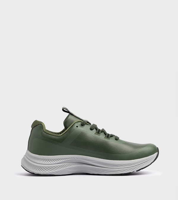 Logo Detail Lace-Up Sneakers