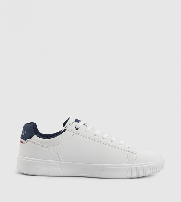 Logo Detail Lace-Up Sneakers