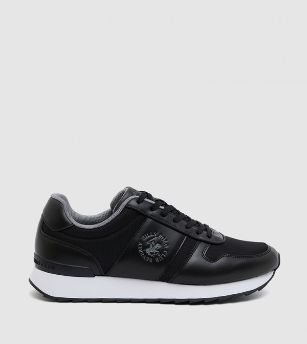 Logo Detail Lace-Up Shoes