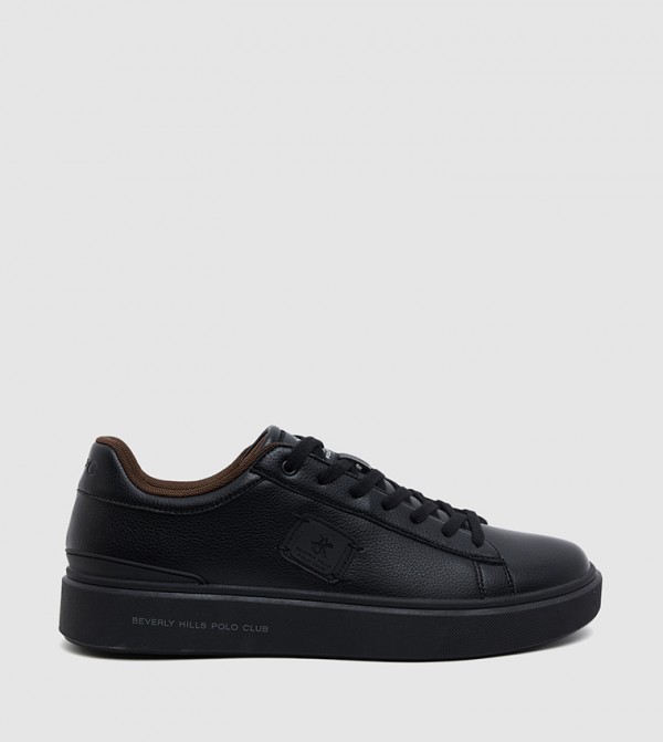 Logo Detail Lace-Up Shoes