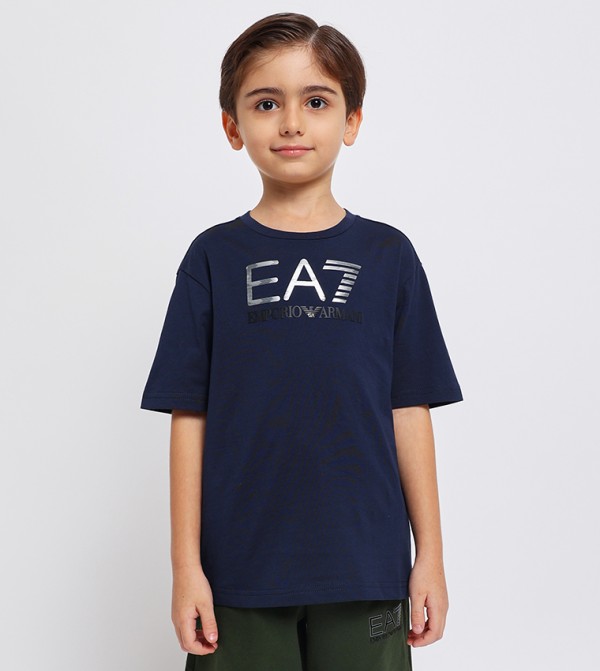 Printed Crew Neck T-Shirt
