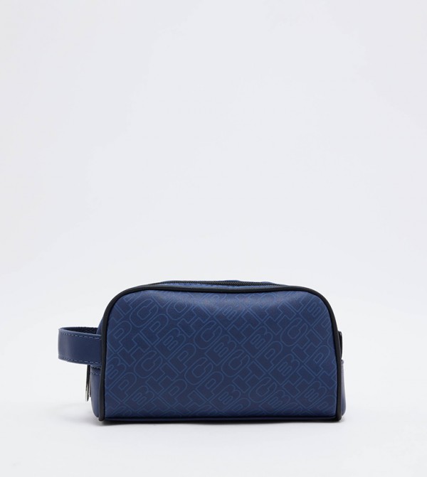 Monogram Detail Toiletry Bag