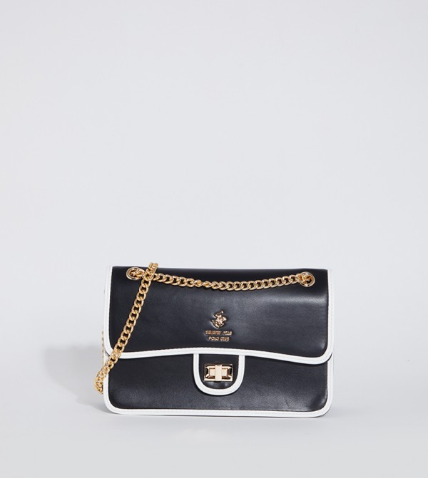 Twist Lock Crossbody Bag