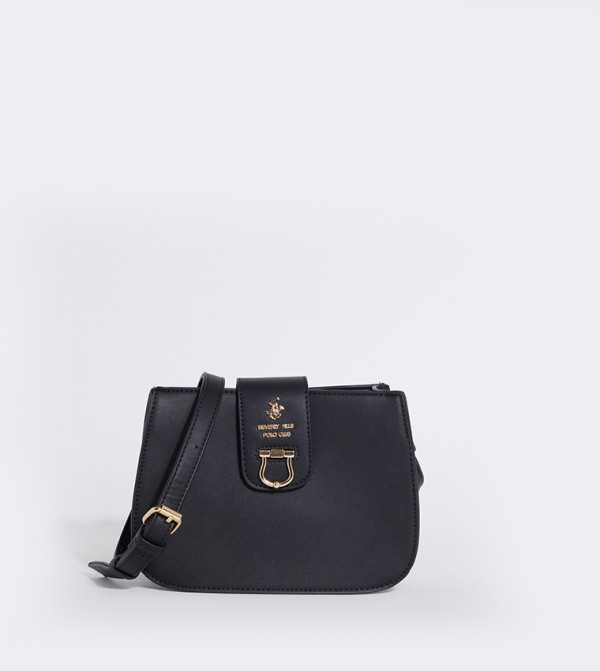 Logo Metal Crossbody Bag