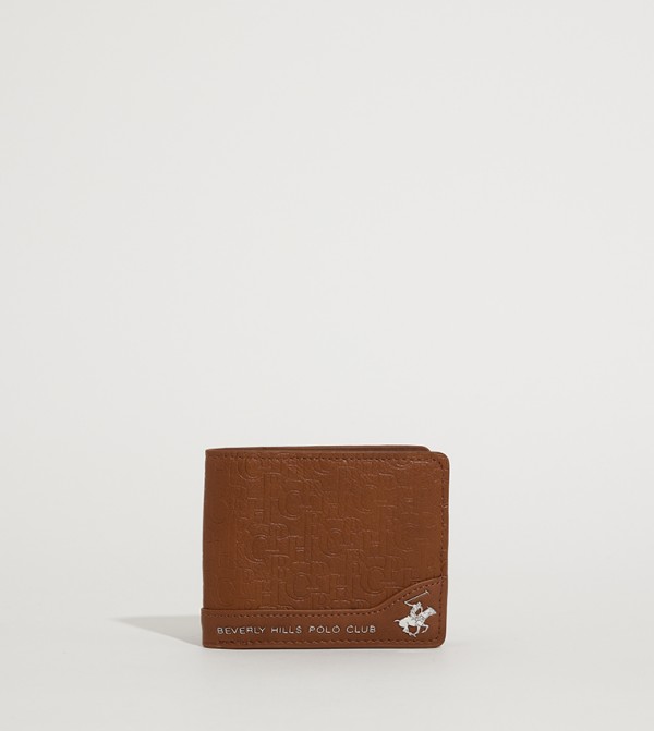 Logo Embossed Bi-Fold Wallet