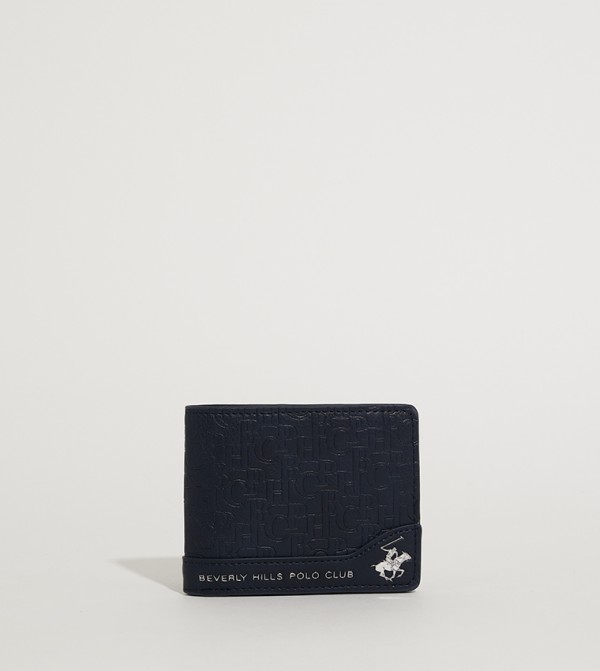 Logo Embossed Bi-Fold Wallet
