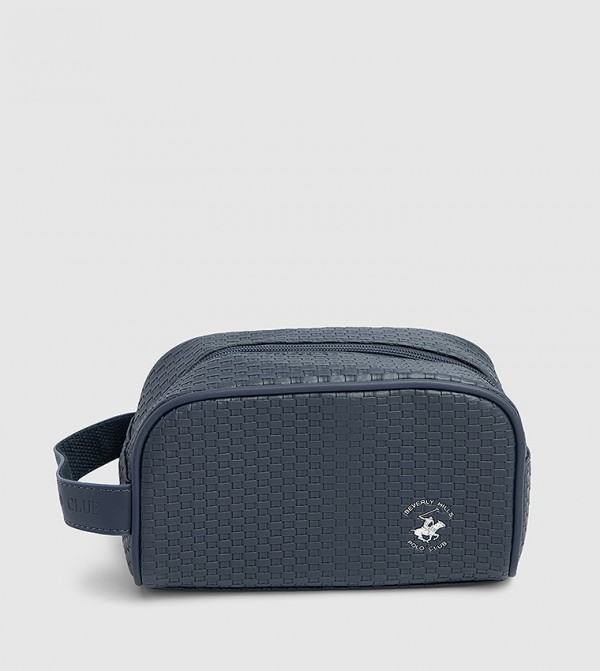 Textured Toiletry Pouch