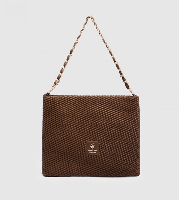 Textured Shoulder Bag