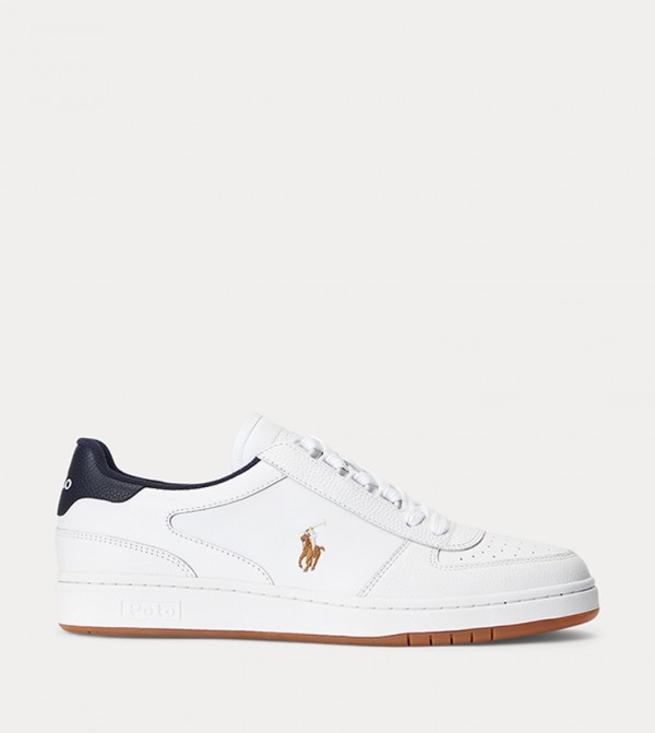 Logo Detailed Lace-Up Sneakers
