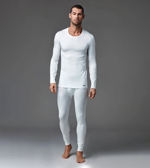 Buy Dagi Solid Thermal Undershirt in White 6thStreet UAE