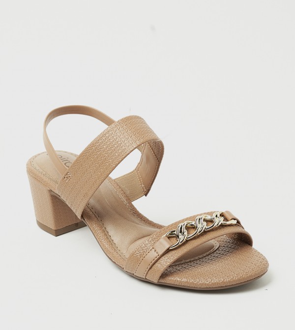 RYLEE Slingback Block Heel Sandals