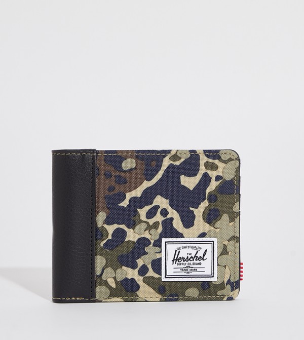 Hank Camouflage Bi-Fold Wallet