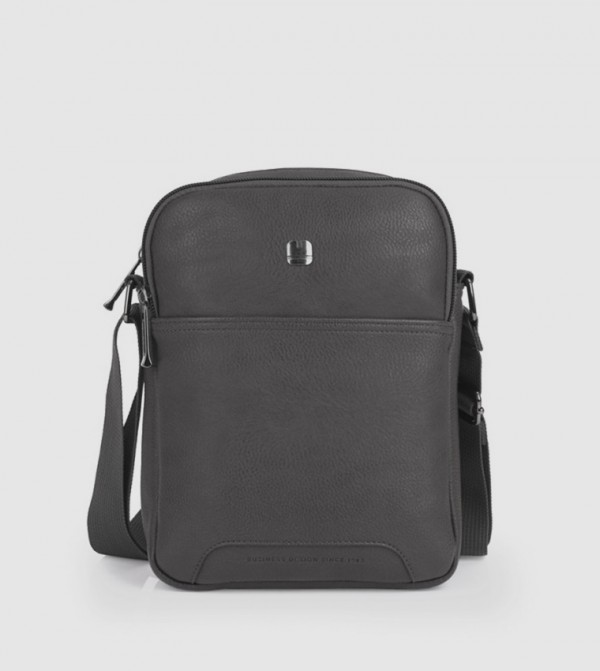 DECKER Textured Crossbody Bag