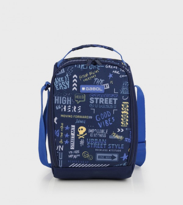 Skull Printed Lunch Bag