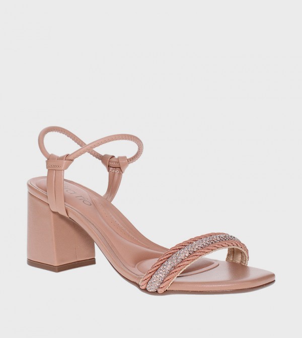 NICO Embellished Heeled Sandals