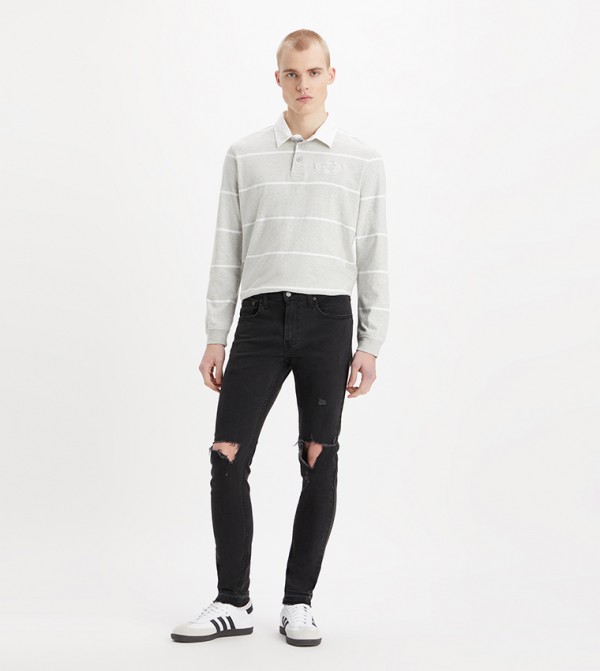 Ripped Skinny Fit Jeans