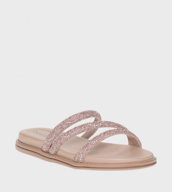 IONE Embellished Flat Sandals