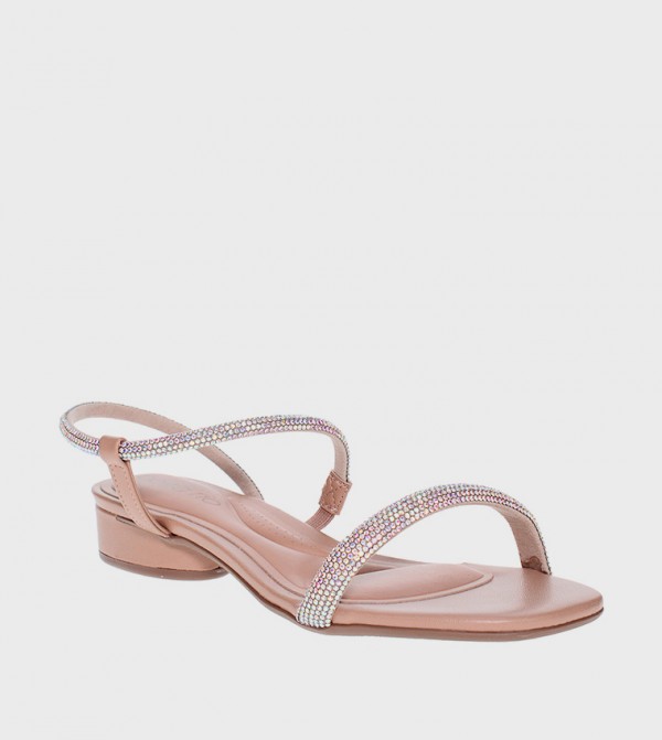 UZURI Embellished Heeled Sandals