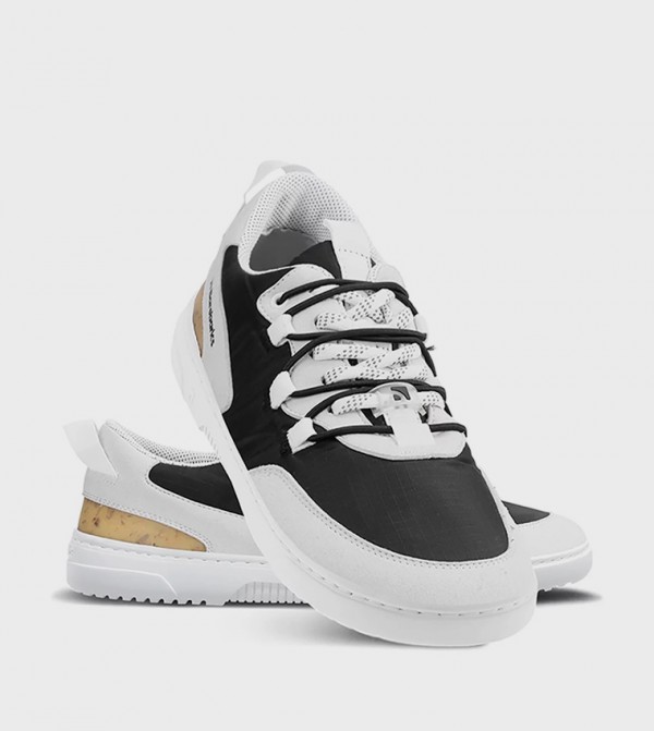 REVIVE Color Block Lace-Up Sneakers