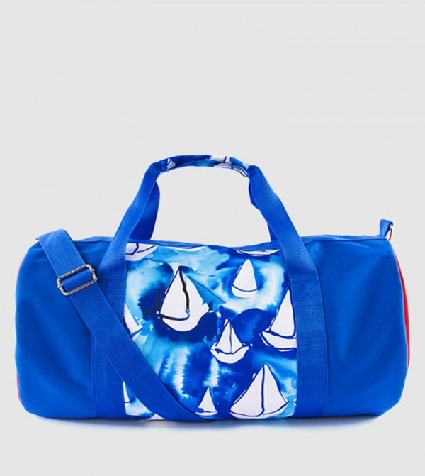 AnemosS Sail Patterned Duffel Bag