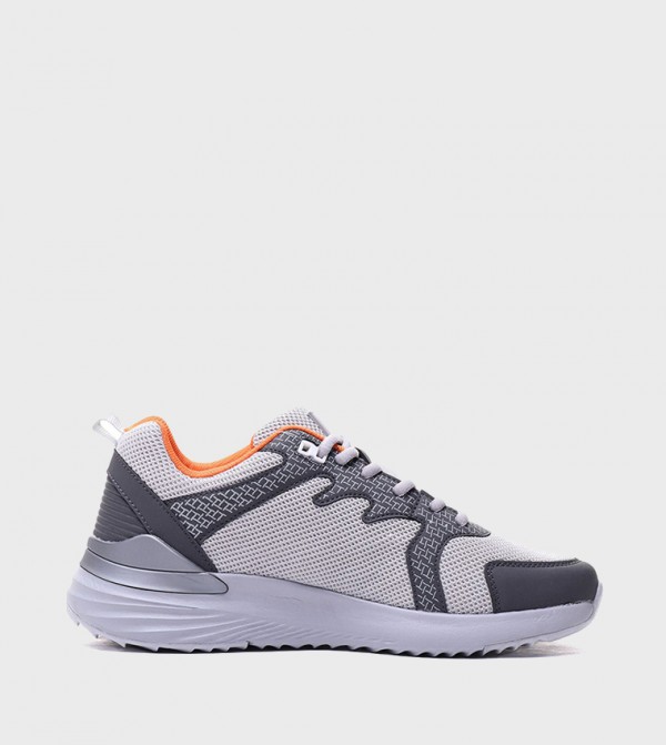 Buy Adidas Cosmic 2 Lace Up Closure Round Toe Sneakers Grey In Grey 6thStreet Kuwait