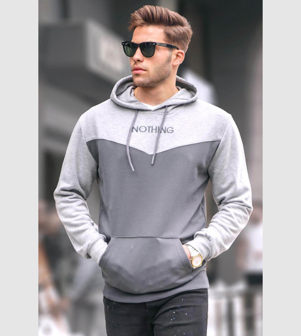 MDX Madmext Men's Bordeaux Printed Sweatshirt 5305 - Florin main image 0