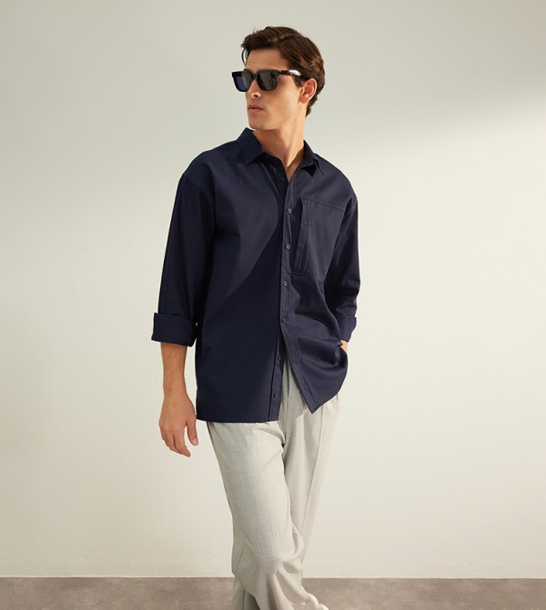 Trendyol Collection Shirt - Khaki - Relaxed