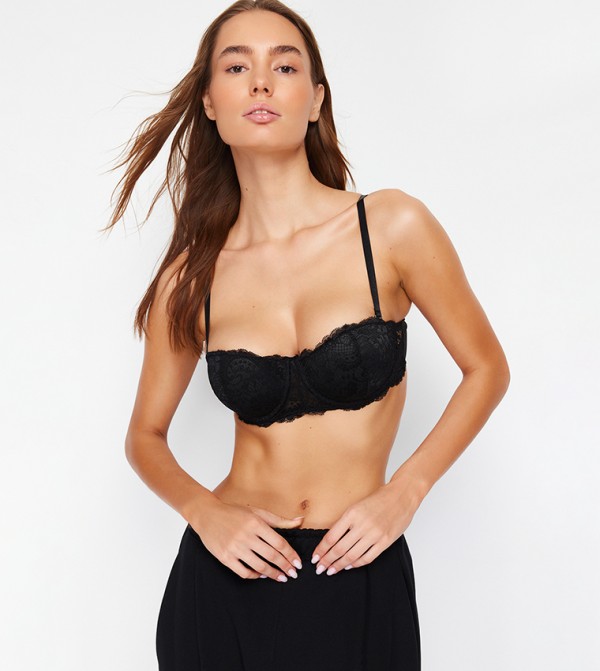 Buy DOOSINKI Women Plus Size Push Up Lace U Back Bra Nude 46DD Online at  desertcartSeychelles