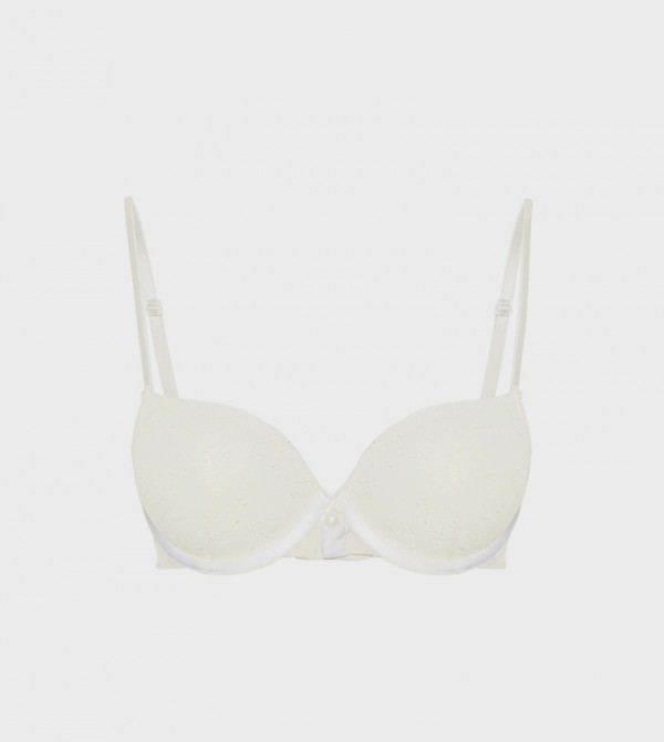 Buy Taj Beauty 6-Lines, Cage-Back,Strapless,Sports Aire Bra for  Women(White) (28) at