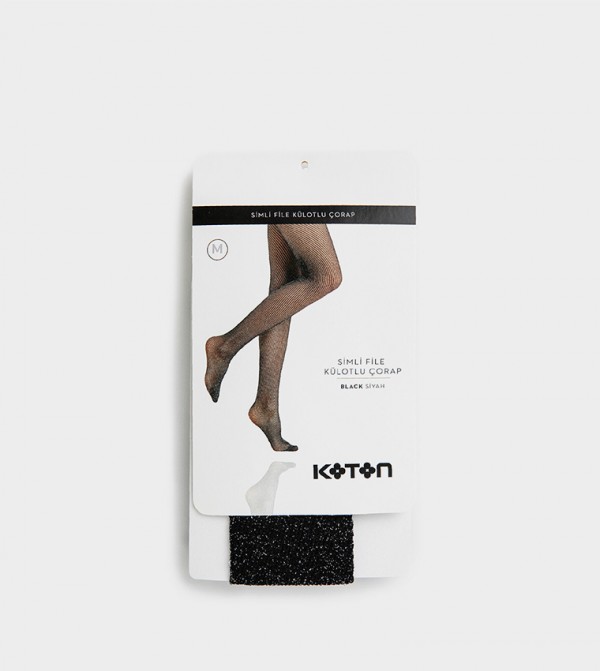 Buy Koton Mesh Stockings, 20 Den In Black 6thStreet UAE