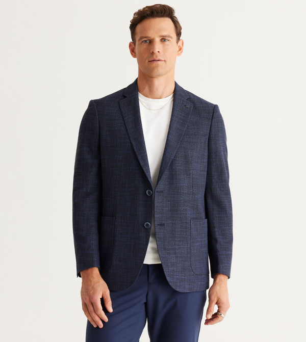 European And American Multicolor Lapel Blazer