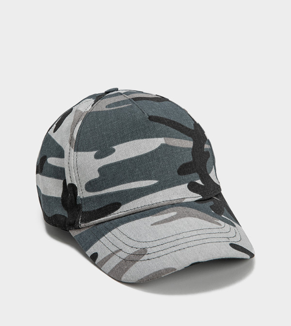 Camo Print Baseball Cap main image 0