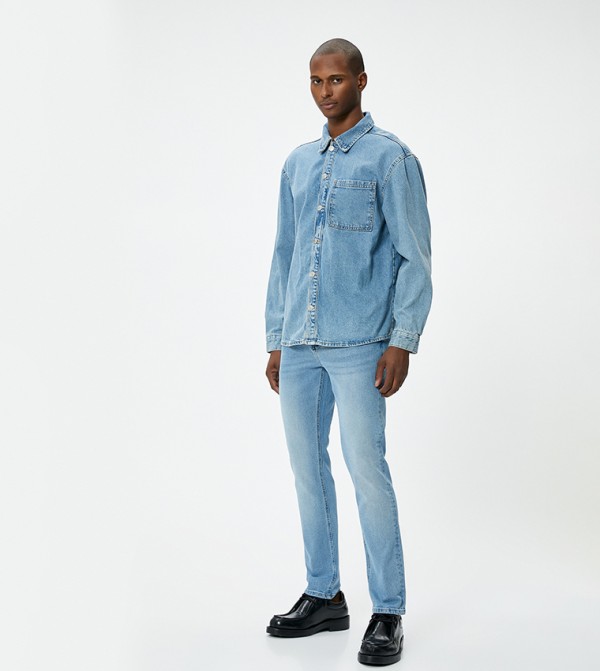 Faded Slim Fit Jeans