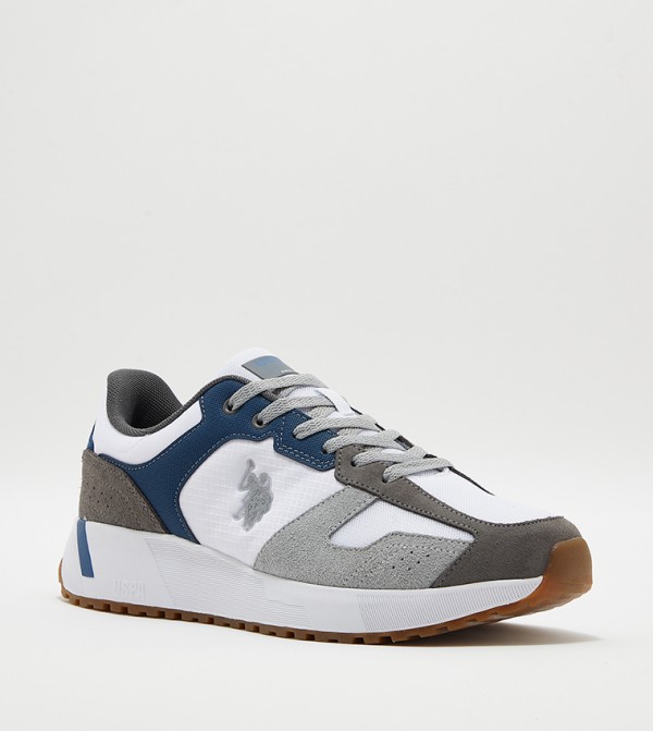 PETER Color Block Lace Up Sneakers