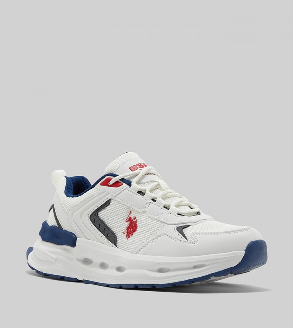 JACKY Color Block Lace Up Sneakers