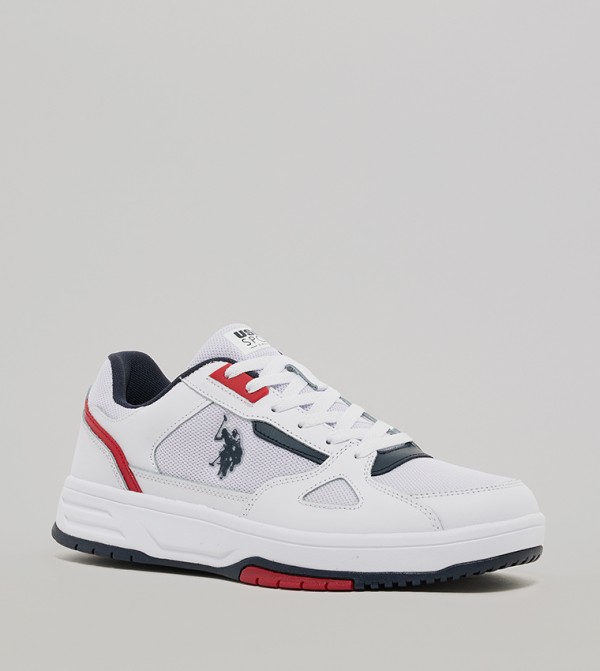 MYSTERIO1 Logo Detail Lace-Up Sneakers