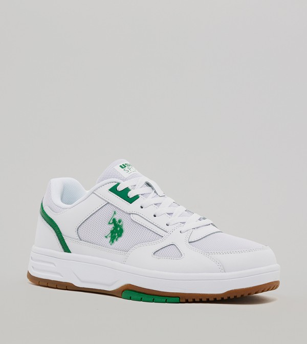 MYSTERIO Logo Detail Lace-Up Sneakers