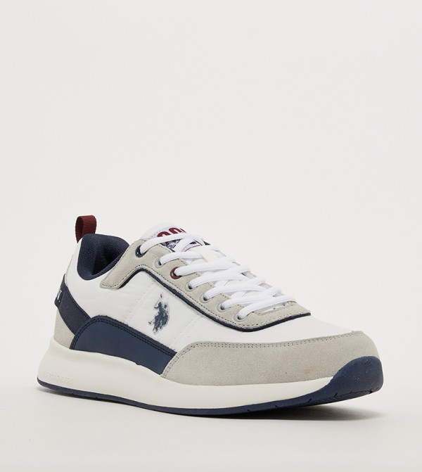 JACK Logo Detail Lace-Up Sneakers