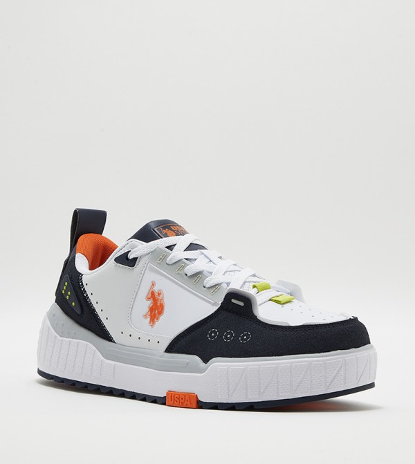 DANCE Color Block Lace Up Sneakers