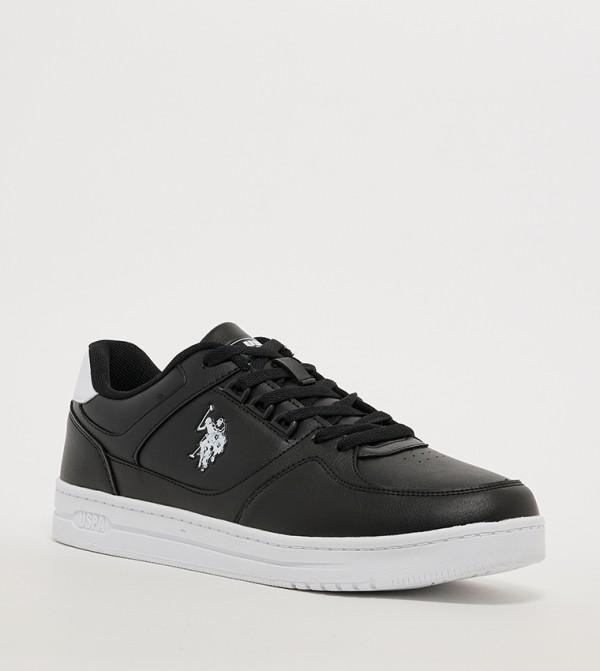 DENNIS Logo Detail Lace-Up Sneakers