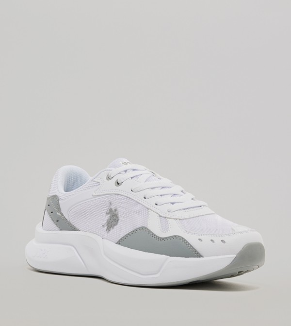 WONKA Logo Detail Lace-Up Sneakers