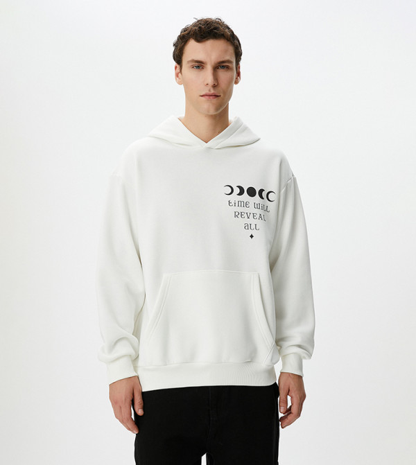 Back Printed Oversized Hoodie