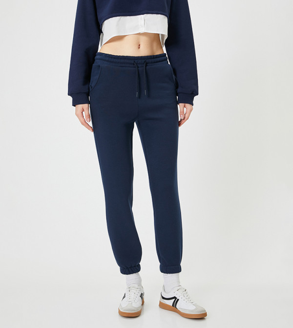 Drawstring Waist Joggers